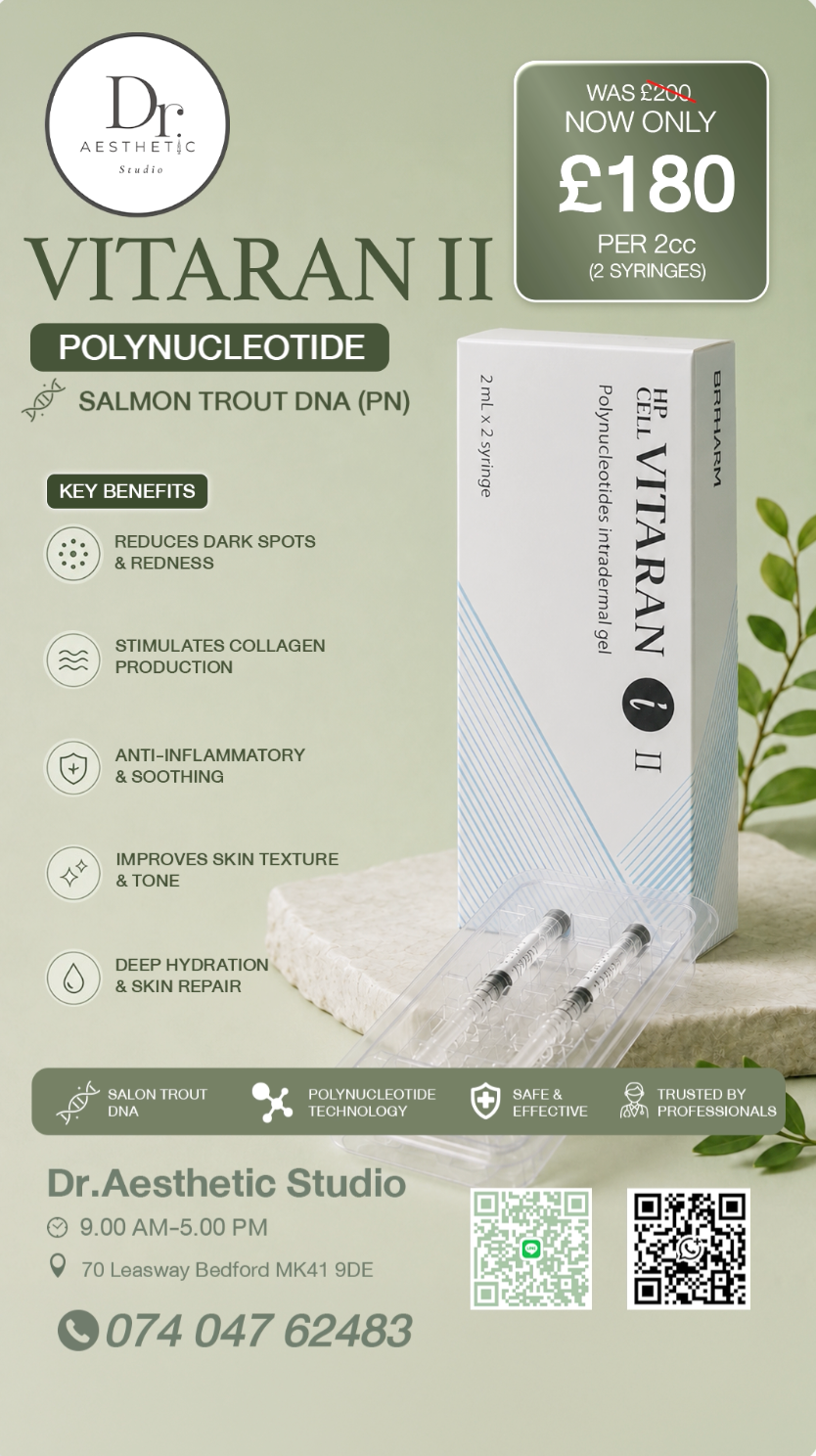 Give your skin the boost it deserves with VITARAN II PN Skin Booster.