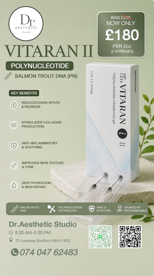 Give your skin the boost it deserves with VITARAN II PN Skin Booster.